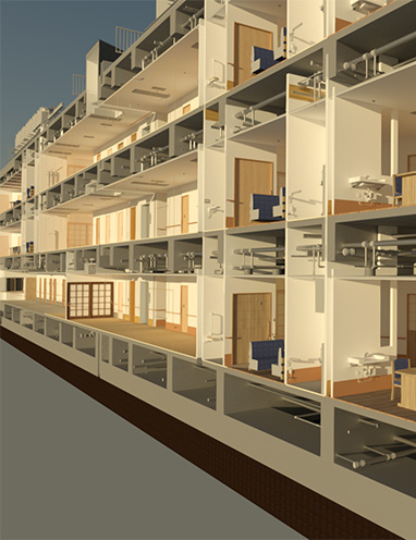 作業時間の半減や施主満足度を高めたBIM