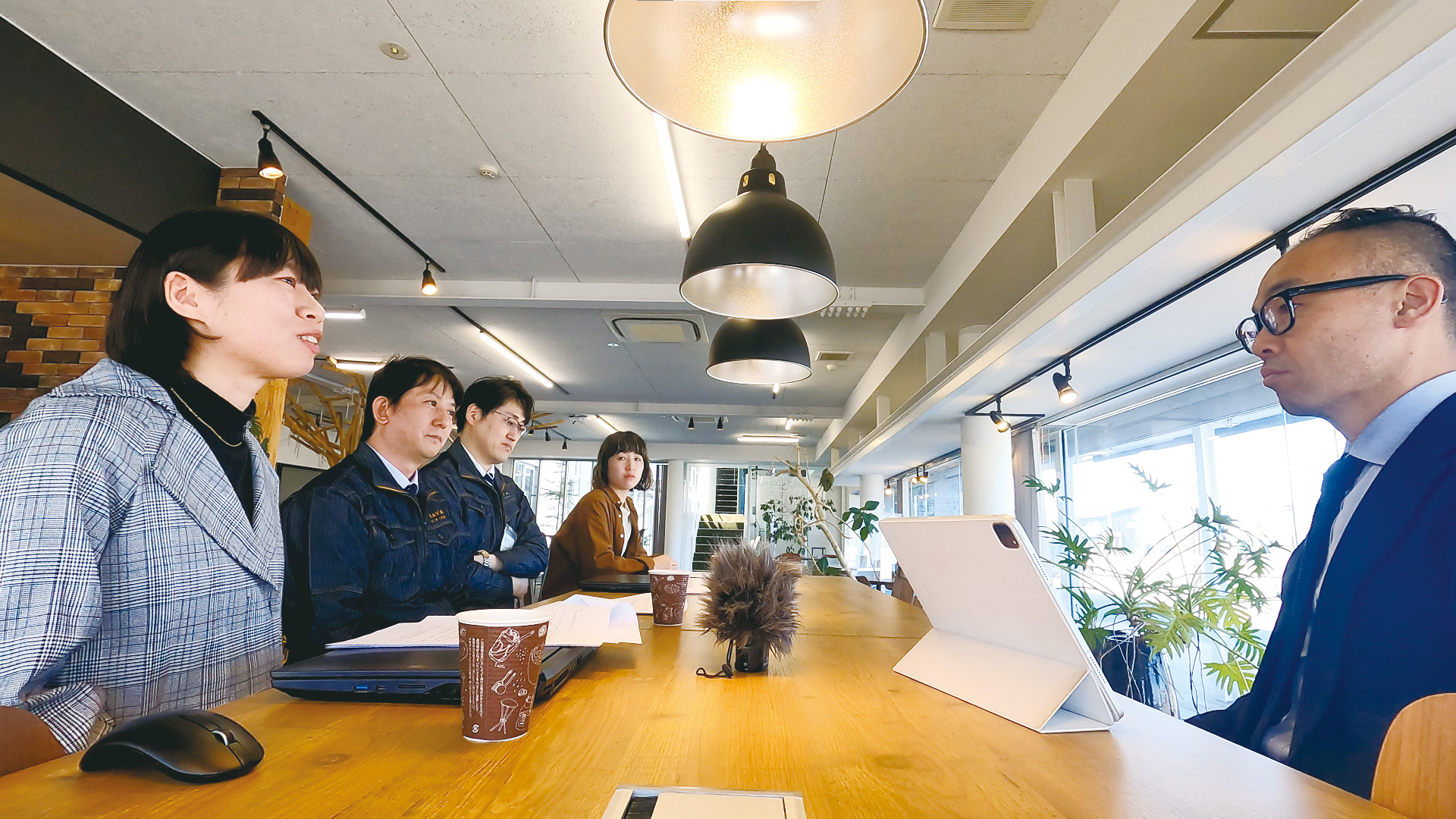 SEEZとの打ち合わせ風景